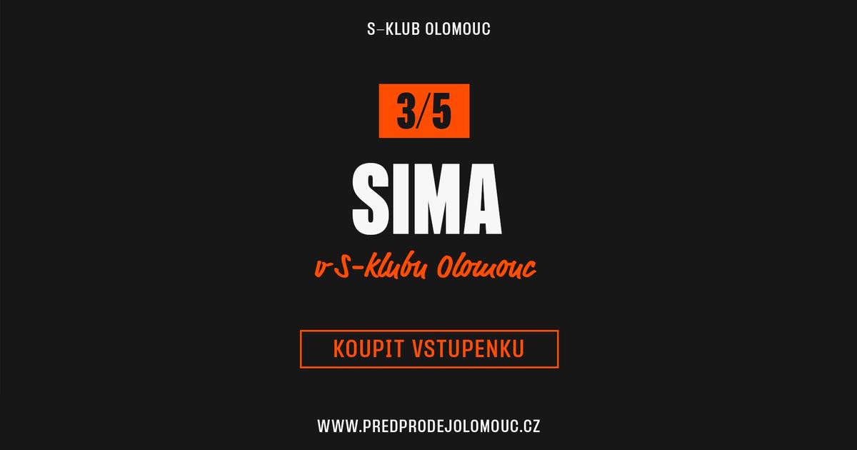 Předprodej Olomouc - Sima